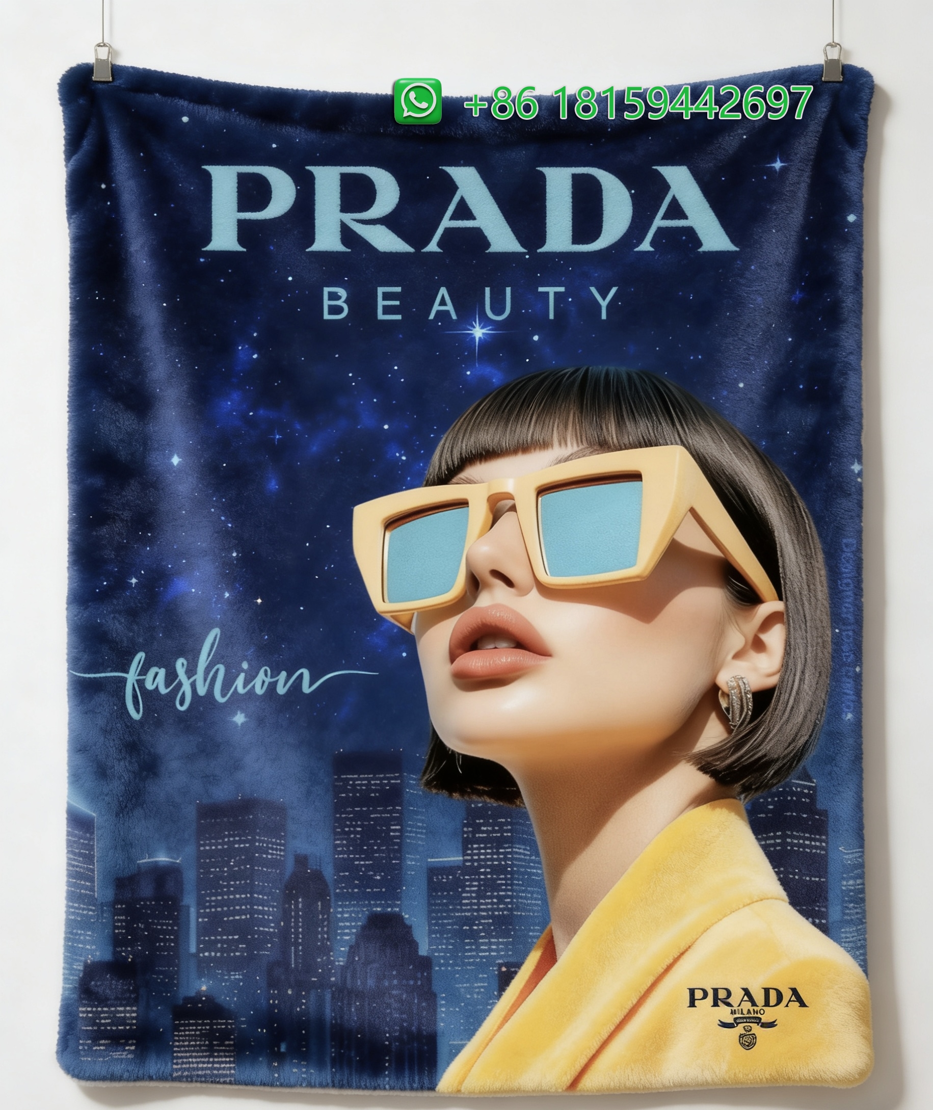 Prada Throw Blankets